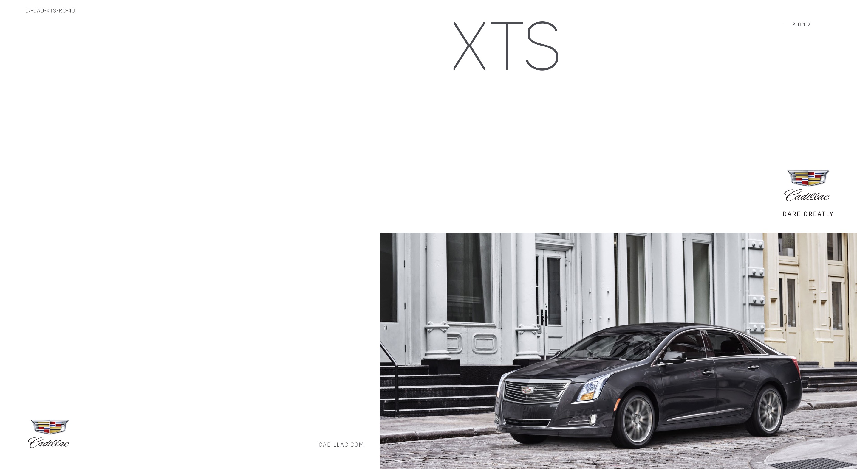 2017 Cadillac XTS Brochure